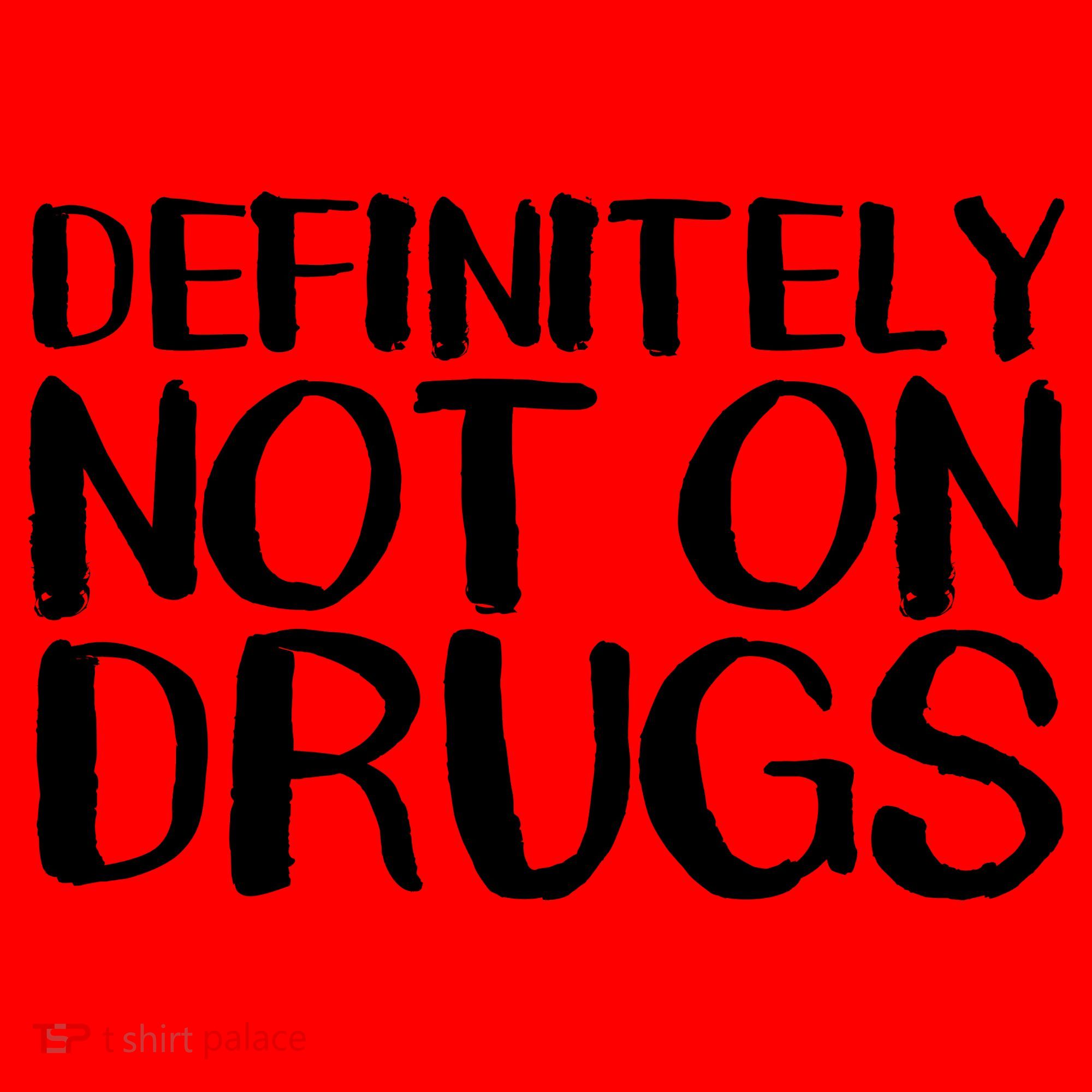 Definitely Not Drugs Santa Hat