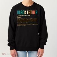 Definition Of A Black Father  Women's Sweatshirt thumb 0