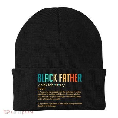 Definition Of A Black Father  Beanie