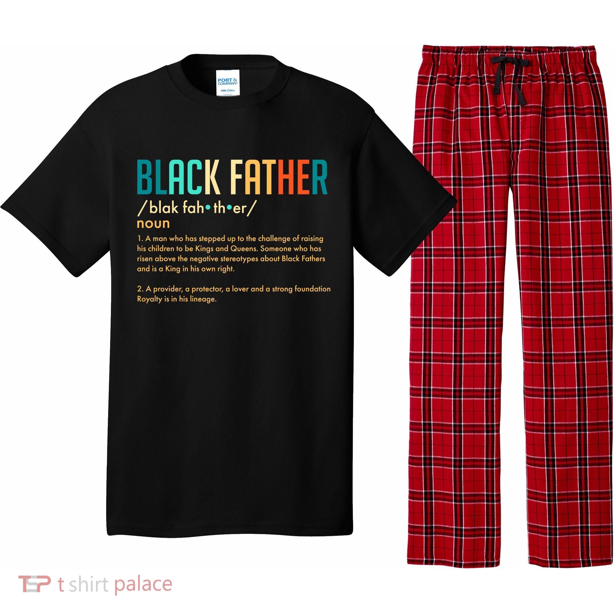 Definition Of A Black Father  Pajama Set