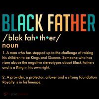 Definition Of A Black Father  Women's T-Shirt thumb 6