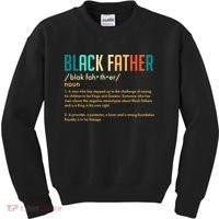 Definition Of A Black Father  Kids Sweatshirt thumb 0