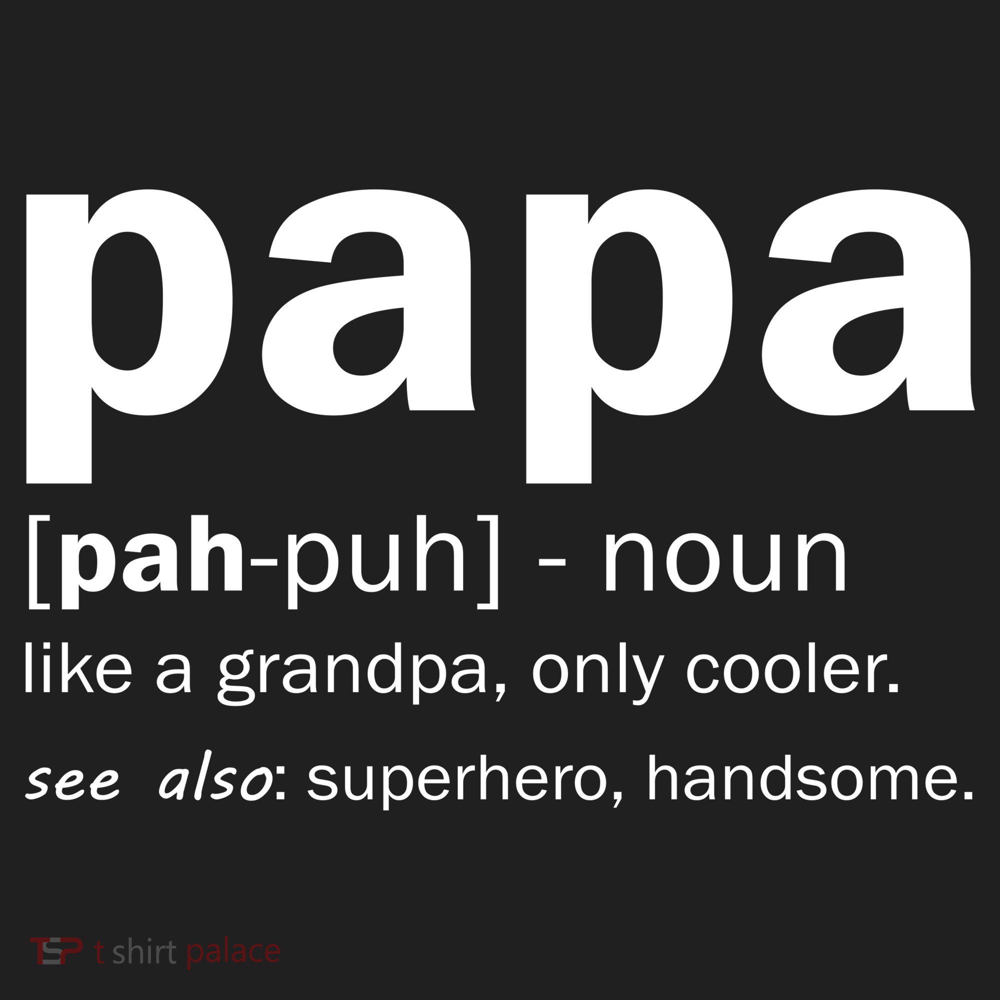 Definition Of A Papa 24oz Duet Stainless Steel Tumbler