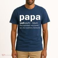 Definition Of A Papa Tall T-Shirt thumb 2