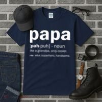 Definition Of A Papa Tall T-Shirt thumb 3