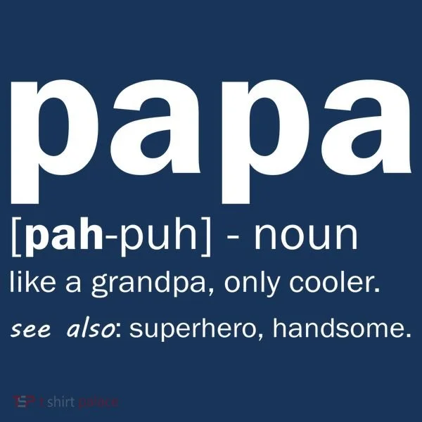 Definition Of A Papa Button