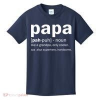Definition Of A Papa Kids T-Shirt thumb 0