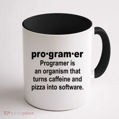 Definition of A Programmer Coffee Mug back