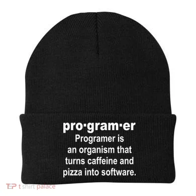 Definition of A Programmer Beanie