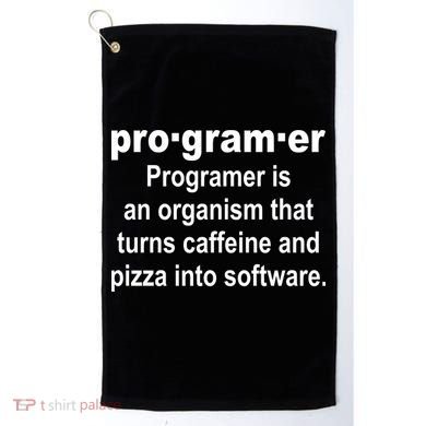 Definition of A Programmer Golf Towel