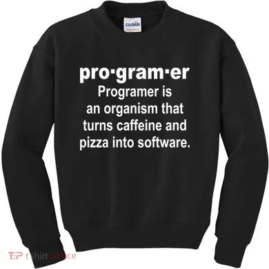 Definition of A Programmer Kids Sweatshirt