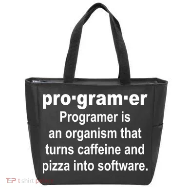 Definition of A Programmer Tote Bag