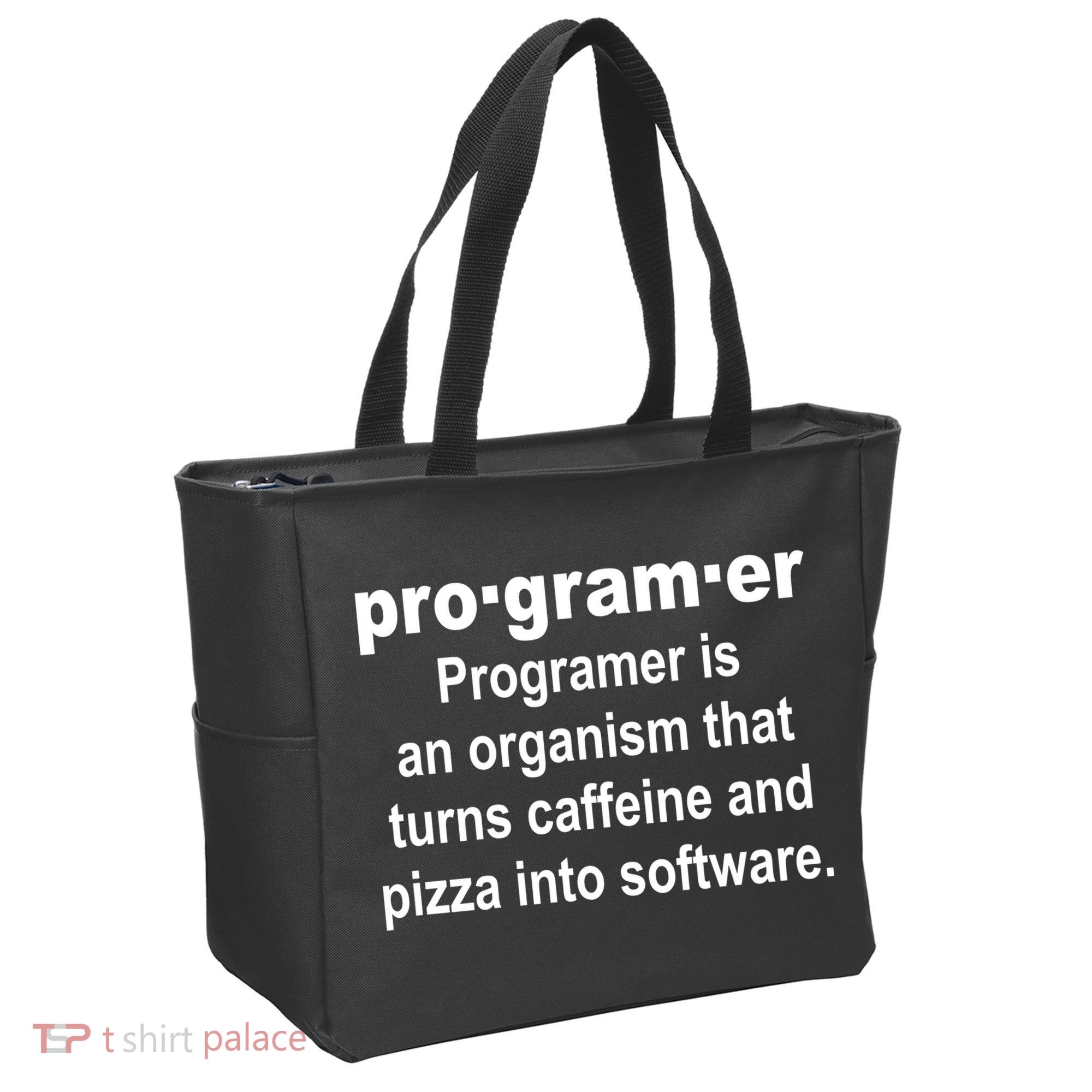 Definition of A Programmer Tote Bag