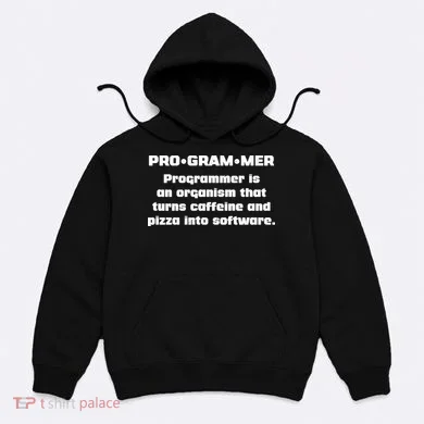 Definition of A Programmer Funny Coffee Hoodie