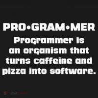 Definition of A Programmer Funny Coffee Apron thumb 3