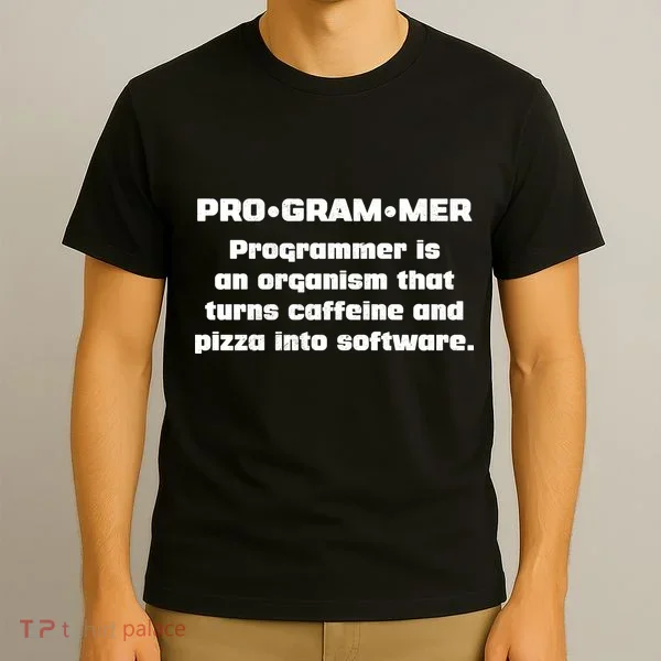 Definition of A Programmer Funny Coffee T-Shirt