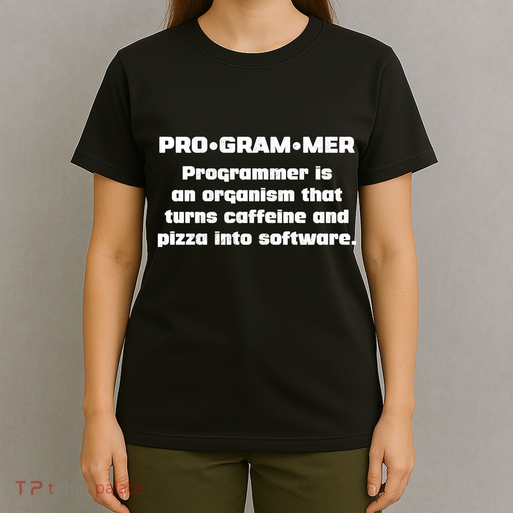 Definition of A Programmer Funny Coffee T-Shirt