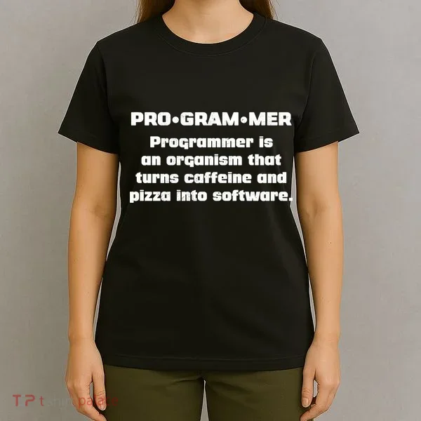 Definition of A Programmer Funny Coffee T-Shirt