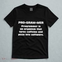 Definition of A Programmer Funny Coffee T-Shirt thumb 5