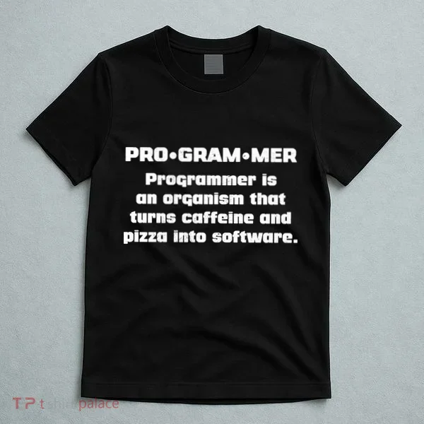 Definition of A Programmer Funny Coffee T-Shirt
