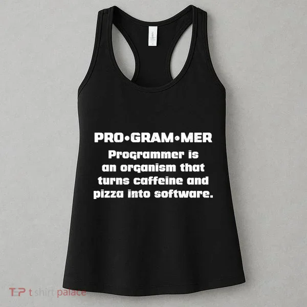 Definition of A Programmer Funny Coffee Women's Tank Top
