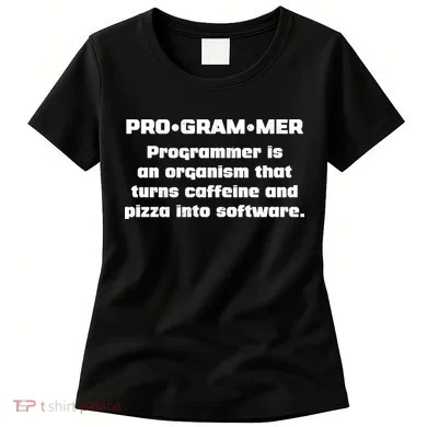 Definition of A Programmer Funny Coffee Women's T-Shirt