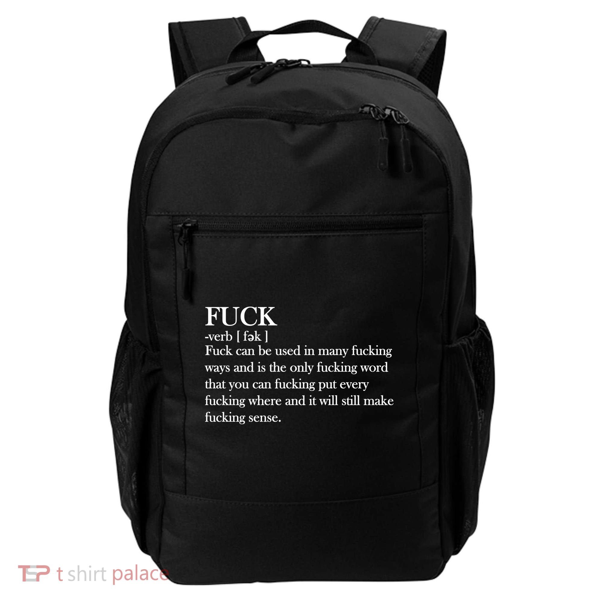 Definition Of F*ck Backpack