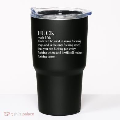 Definition Of F*ck Tumbler