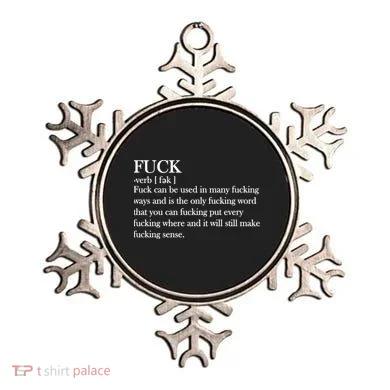 Definition Of F*ck Ornament