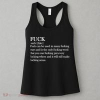 Definition Of F*ck Women's Tank Top thumb 3