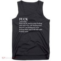 Definition Of F*ck Tank Top thumb 0