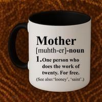 Definition Of Mother Coffee Mug thumb 2