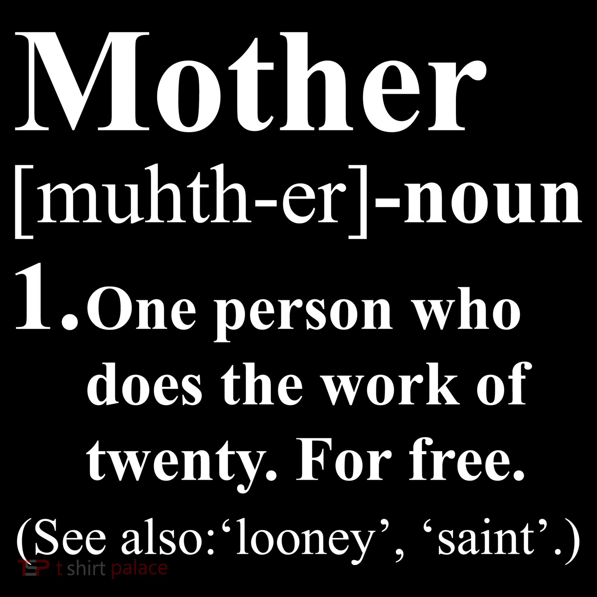 Definition Of Mother Women's Hoodie