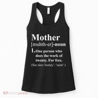 Definition Of Mother Women's Tank Top thumb 0