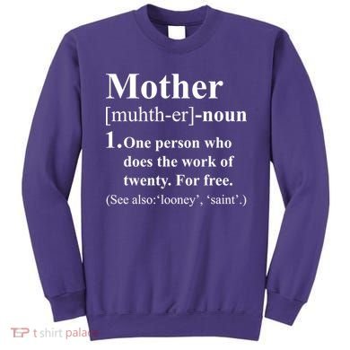 Definition Of Mother Sweatshirt