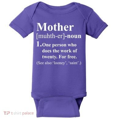 Definition Of Mother Baby Bodysuit