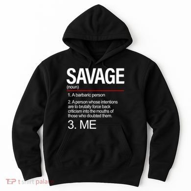 Definition Of Savage Hoodie