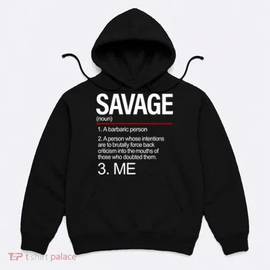 Definition Of Savage Hoodie