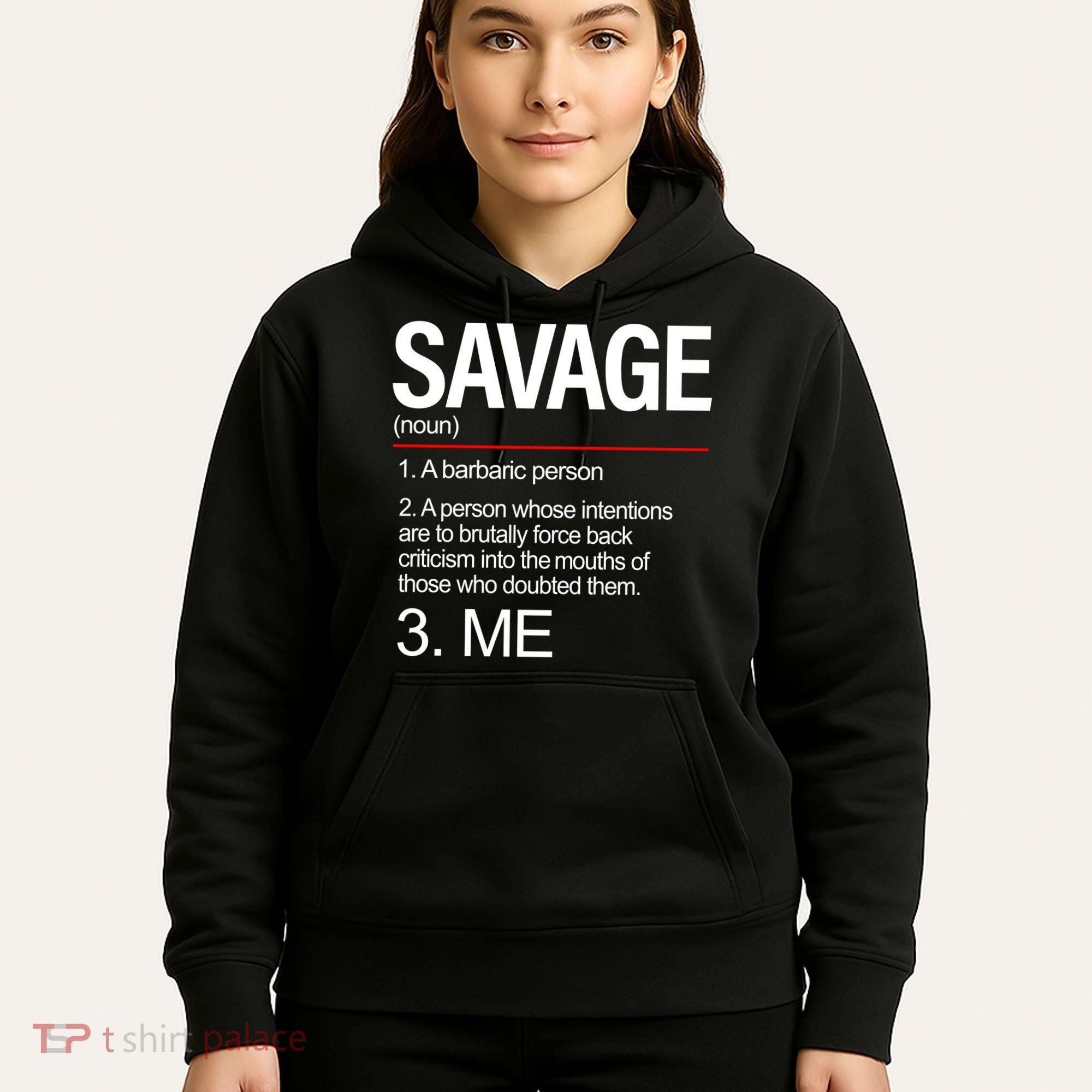 Definition Of Savage Hoodie