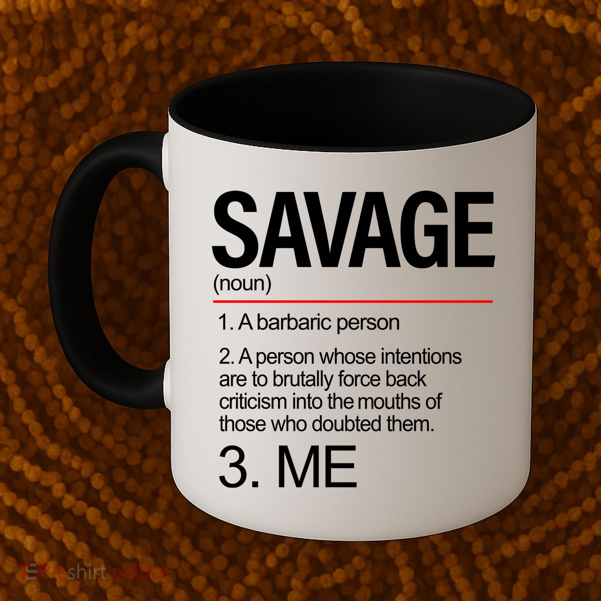 Definition Of Savage Coffee Mug