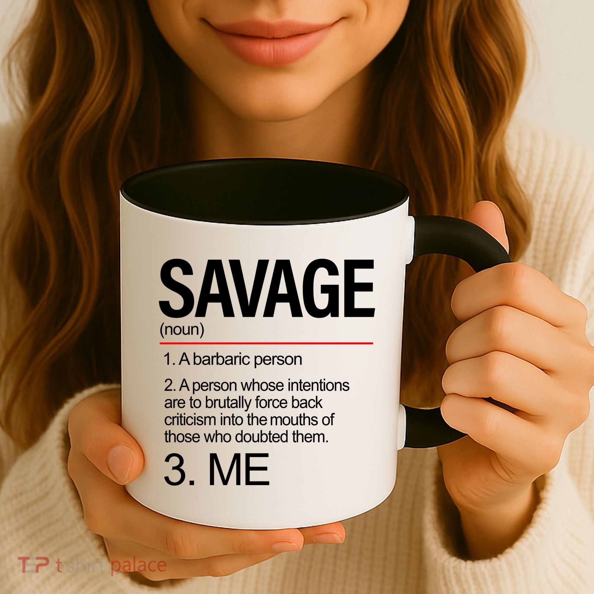Definition Of Savage Coffee Mug