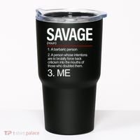 Definition Of Savage Tumbler thumb 0