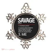 Definition Of Savage Ornament thumb 0