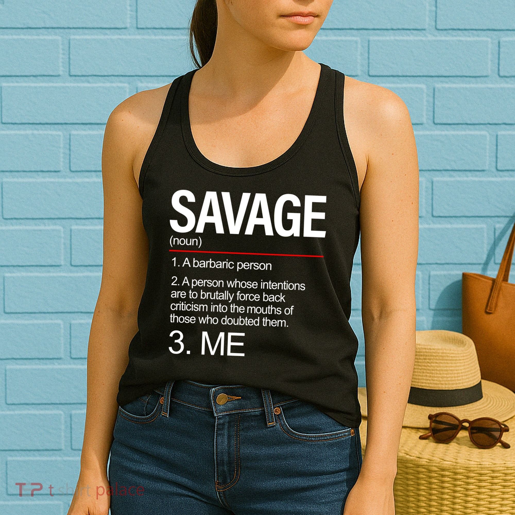 Definition Of Savage Women's Tank Top
