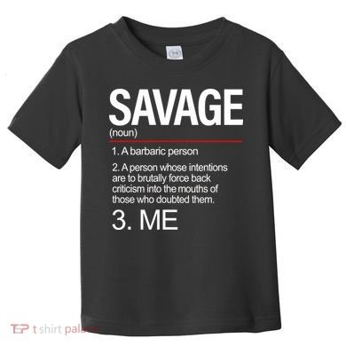 Definition Of Savage Toddler T-Shirt