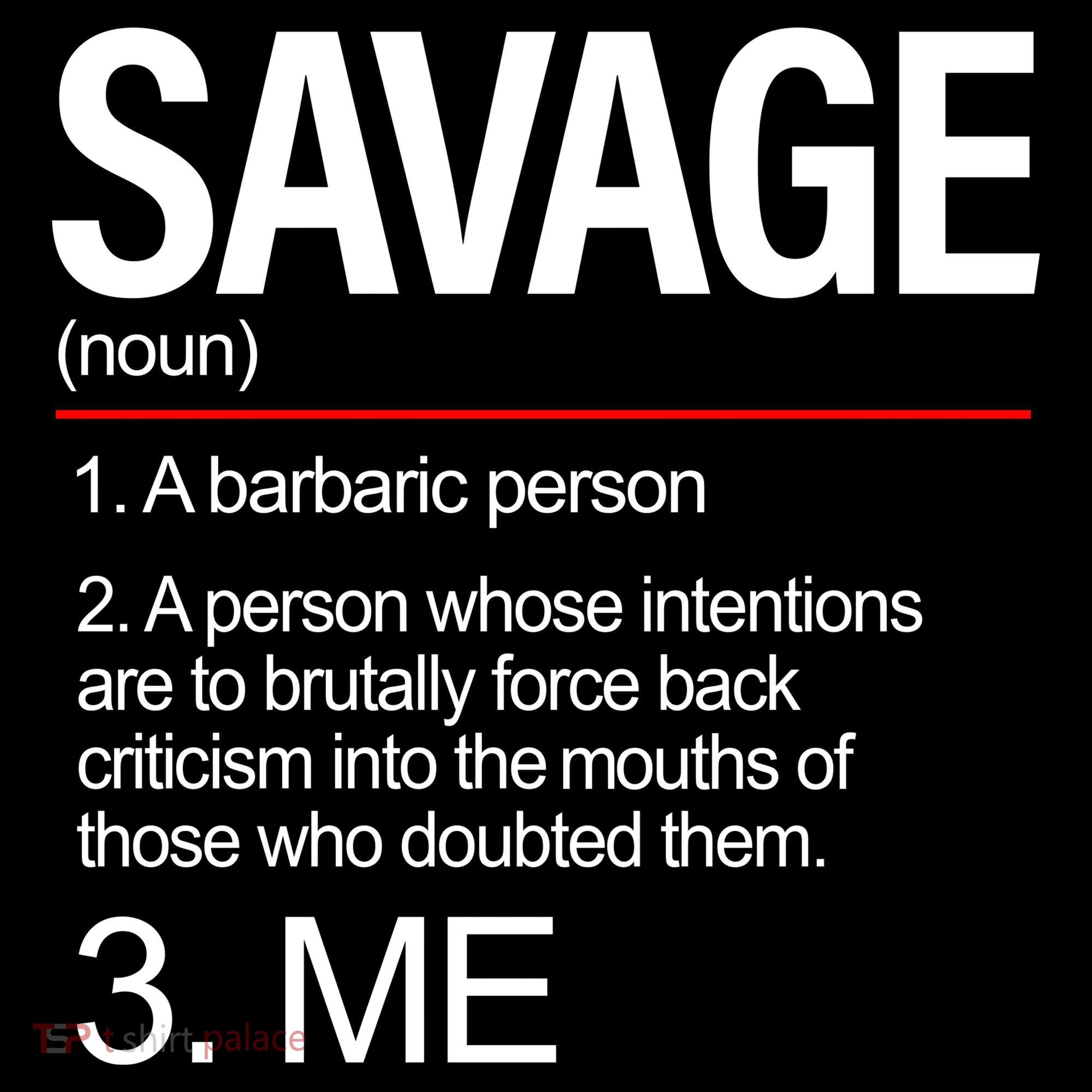 Definition Of Savage Kids Sweatshirt