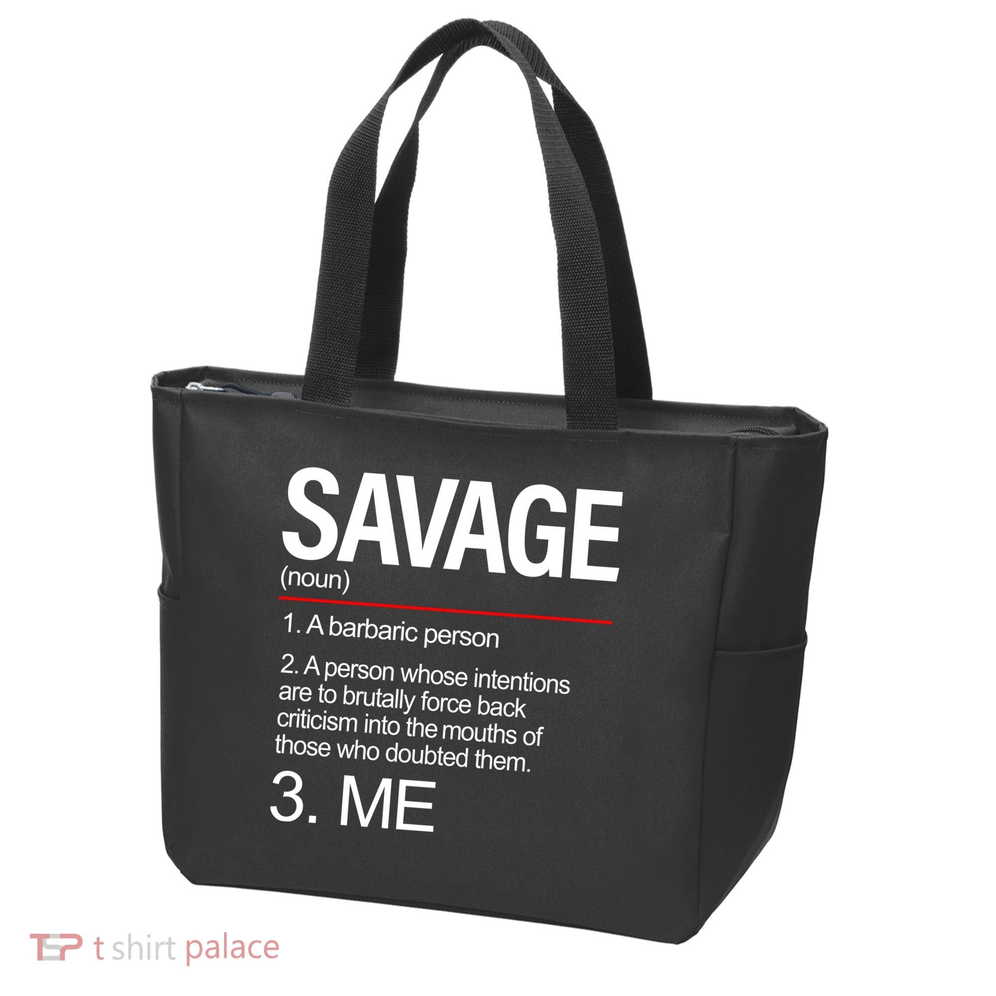 Definition Of Savage Tote Bag