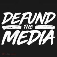 Defund The Media Distressed Backpack thumb 2