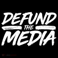 Defund The Media Distressed Button thumb 1