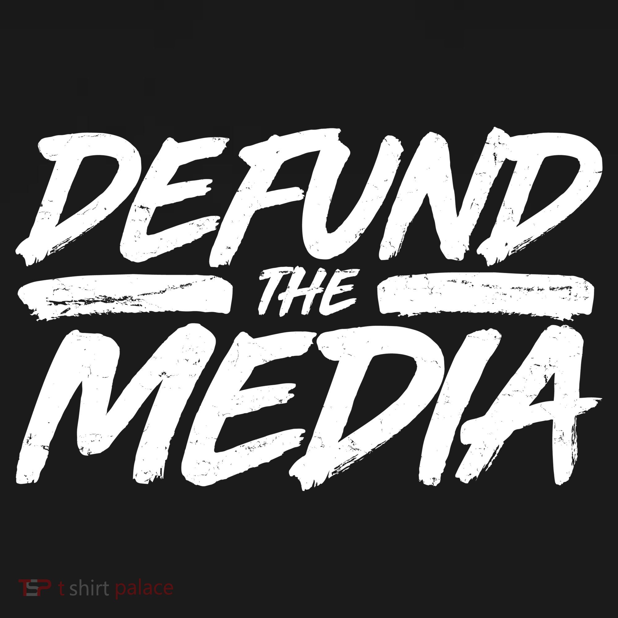 Defund The Media Distressed Pajama Set